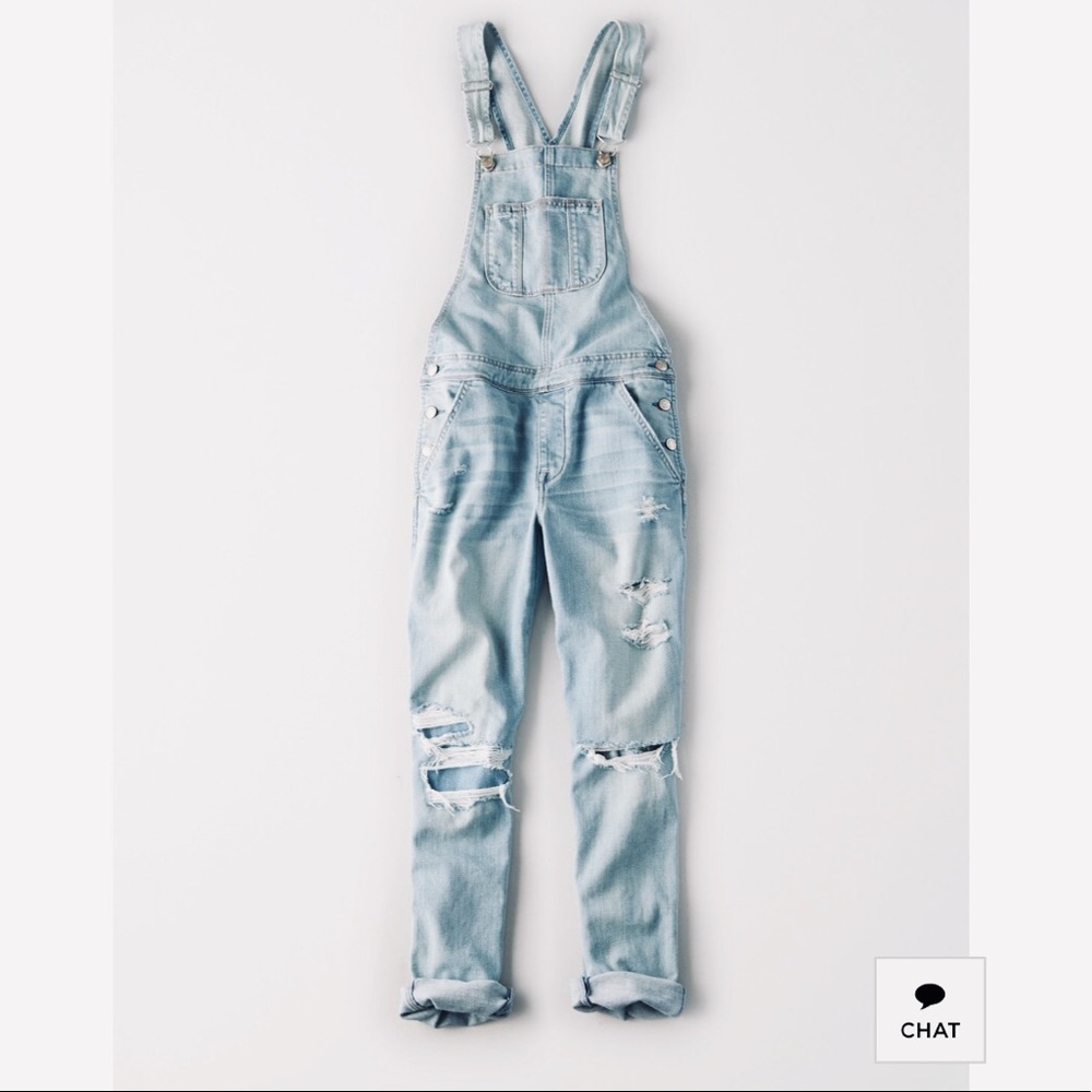 American Eagle Tomgirl Overalls